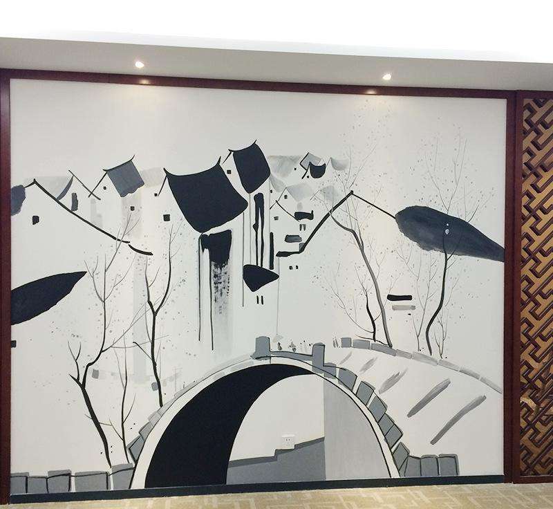 看看大師筆下的手繪墻，這才叫手繪墻！