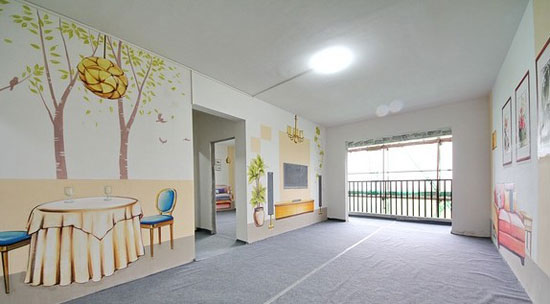 追夢墻繪之手繪墻的注意事項