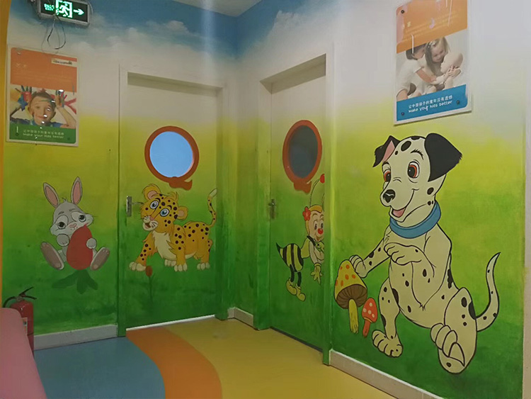 東莞手繪墻繪3D畫在我們生活中的應用