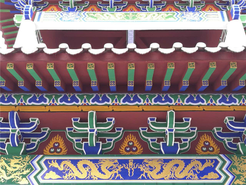 肇慶封開古建筑彩繪