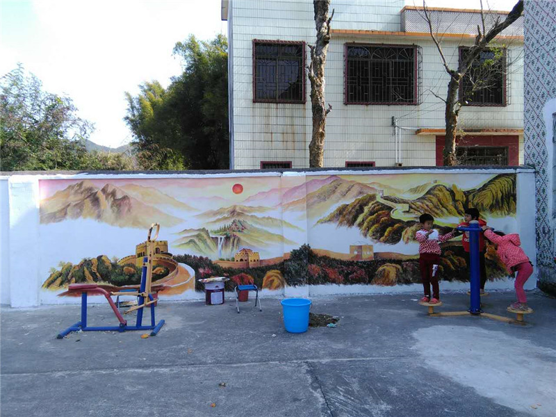 肇慶中州文化墻彩繪