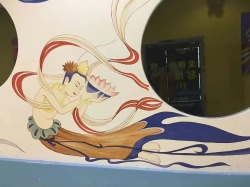 復(fù)古工筆彩繪