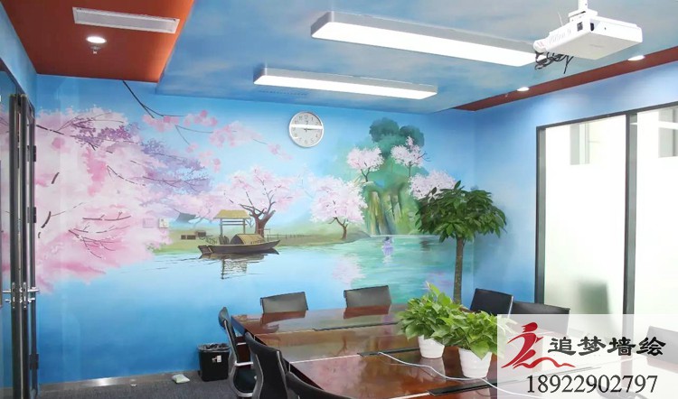 會議室墻繪【廣州墻繪】