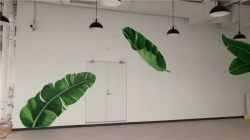 佛山順德餐廳彩繪【深圳墻繪】
