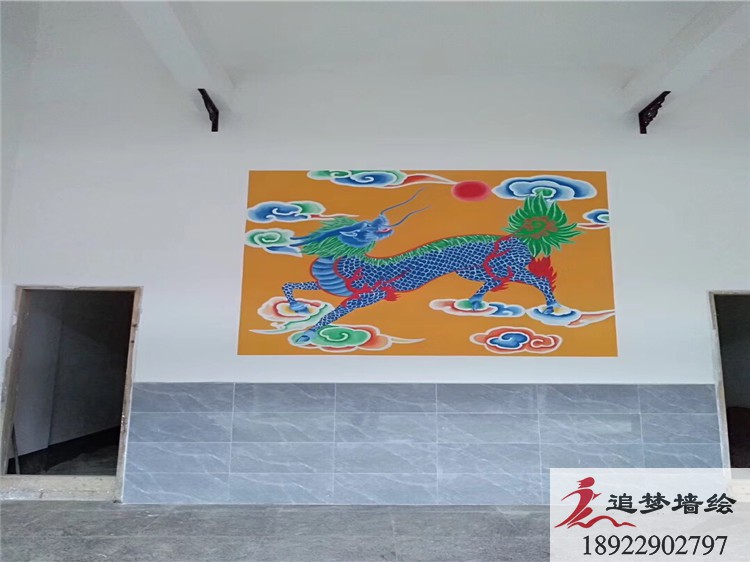 封開(kāi)古建筑彩繪【墻體彩繪】