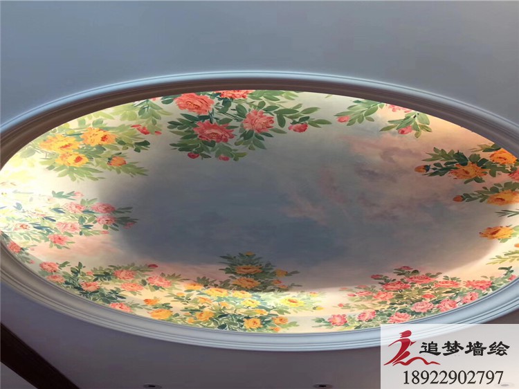 天花頂彩繪【藝術涂鴉】