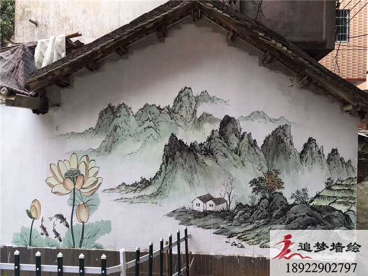 增城浦心村【室內(nèi)墻繪】