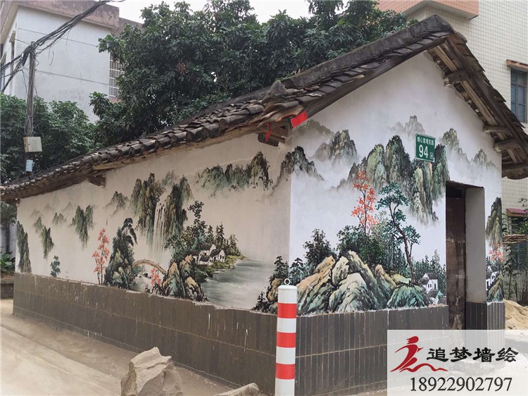 增城浦心村【室內(nèi)墻繪】