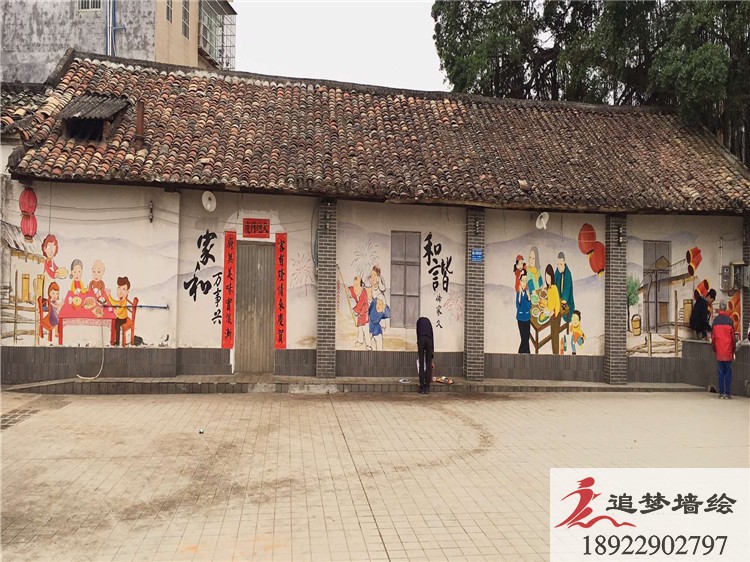 增城浦心村【室內(nèi)墻繪】