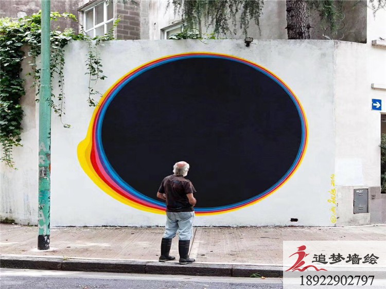 簡約色調墻繪【深圳墻繪】