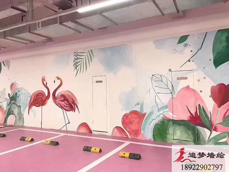 東莞萬科地下停車場【室內墻繪】
