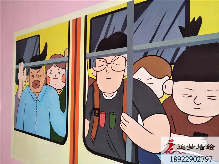 商場(chǎng)墻繪導(dǎo)覽圖