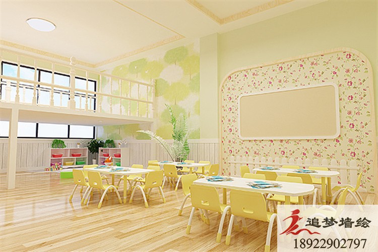 七彩樂迪幼兒園墻繪