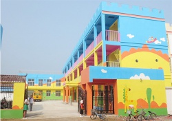 七彩樂迪幼兒園墻繪