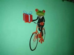 東莞茶山愛福蛙墻繪