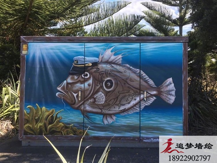 順峰山電箱彩繪