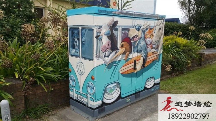 順峰山電箱彩繪