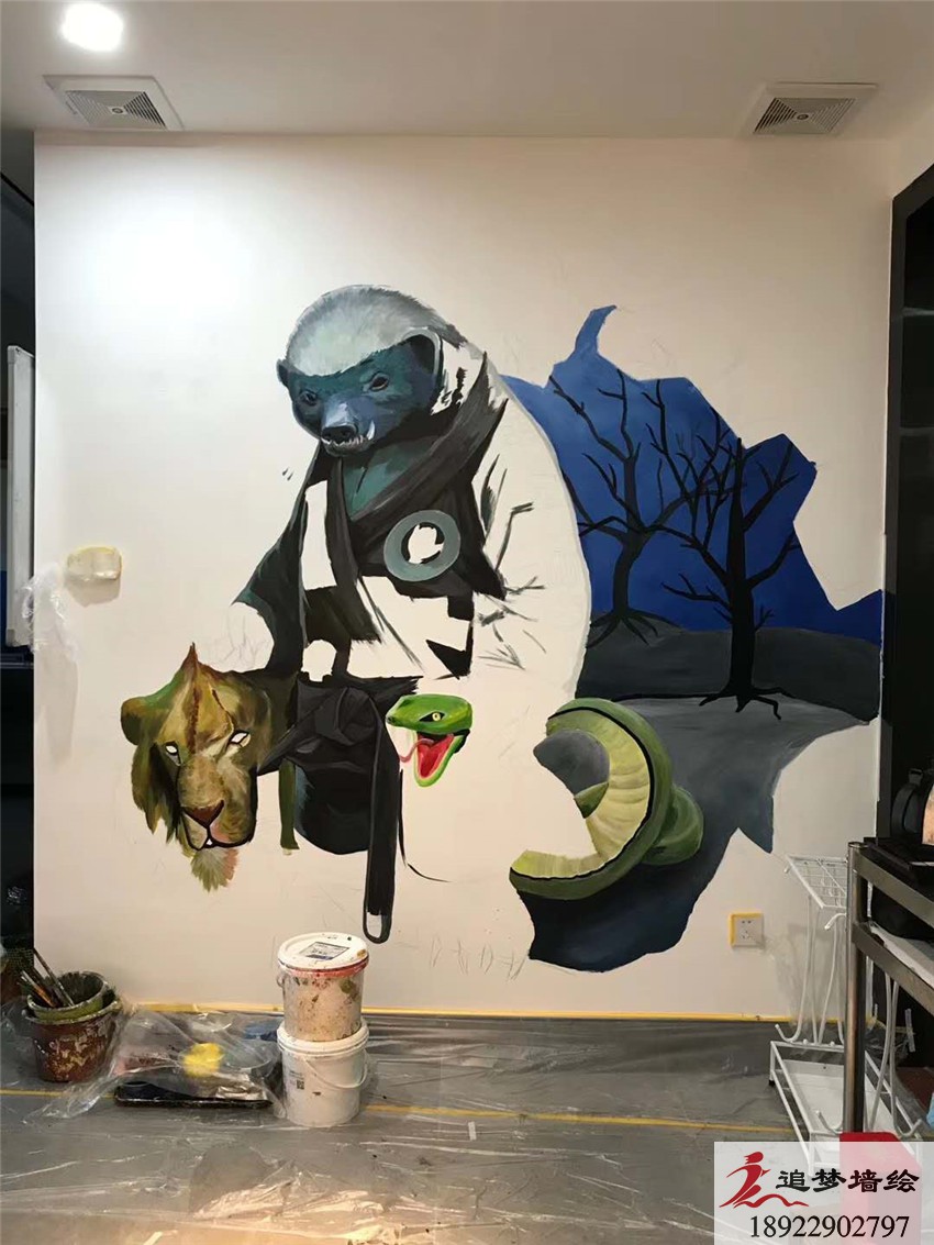 南沙平頭哥彩繪