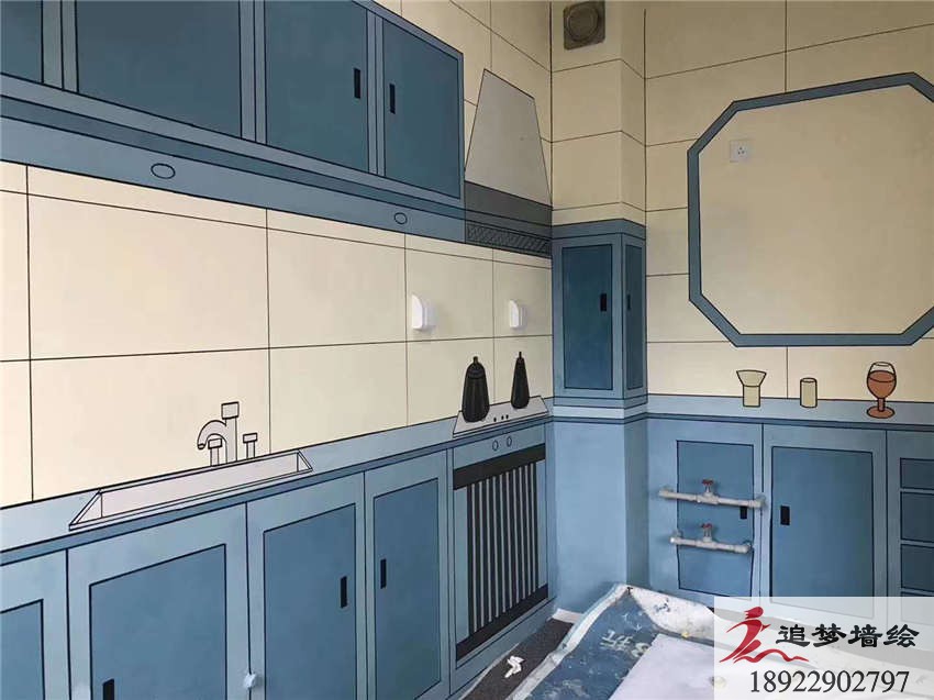 石灣樣板間彩繪