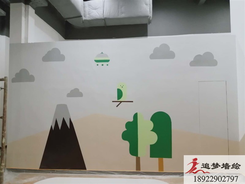 珠海融創(chuàng)架空層彩繪