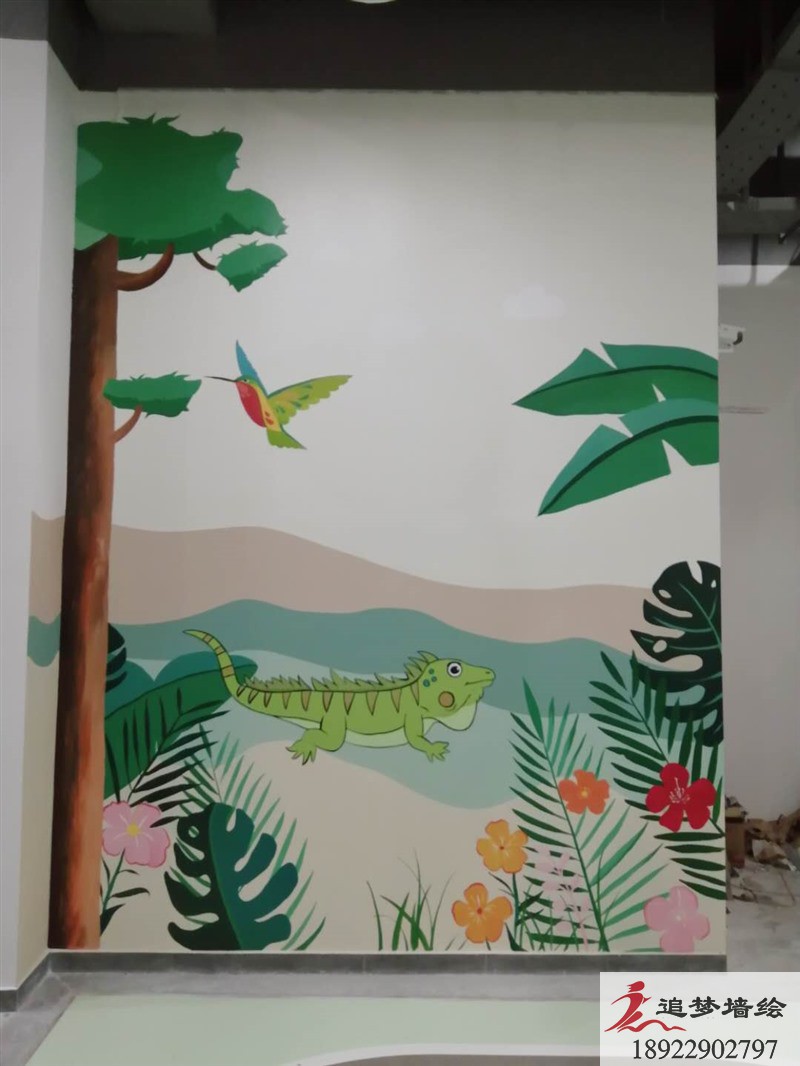 珠海融創(chuàng)架空層彩繪