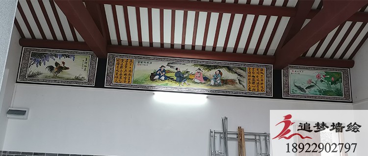 古建筑彩繪廣州市荔灣