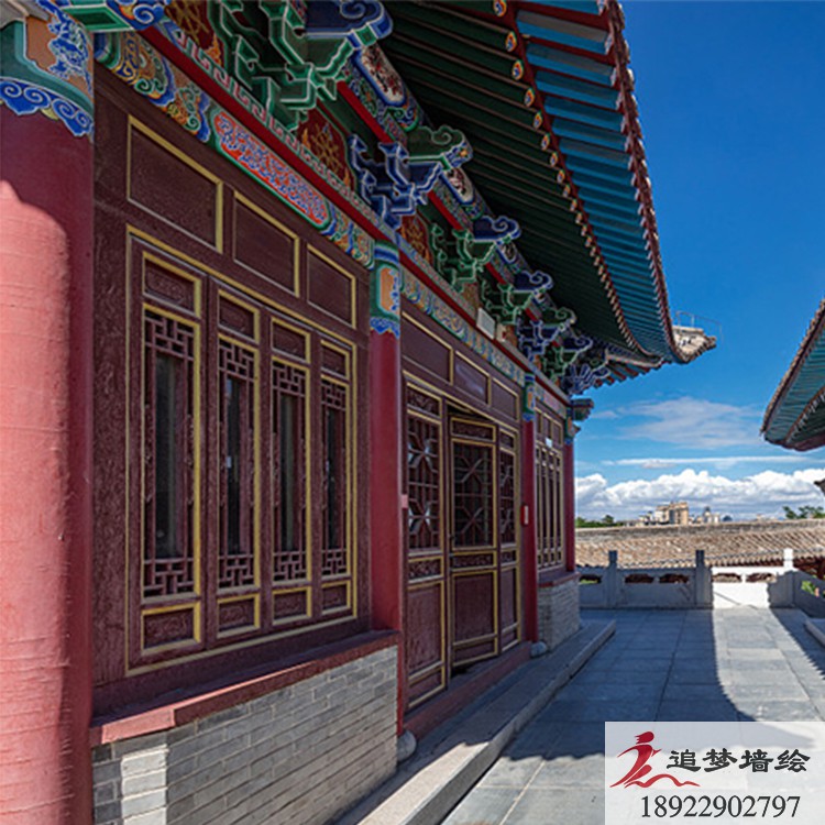 古建筑彩繪佛山順德