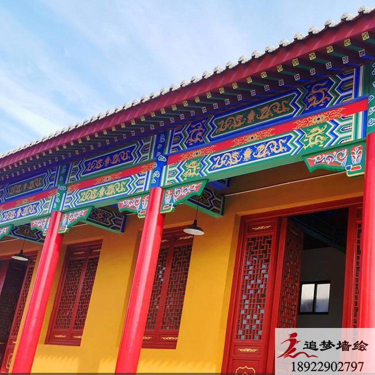 古建筑彩繪韶關(guān)翁源縣