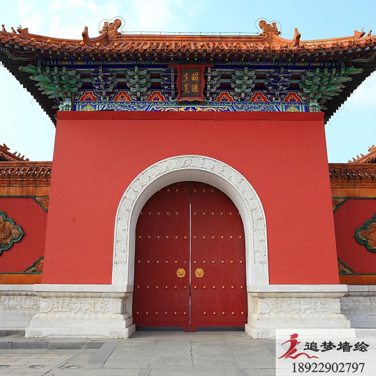 古建筑彩繪江門江海