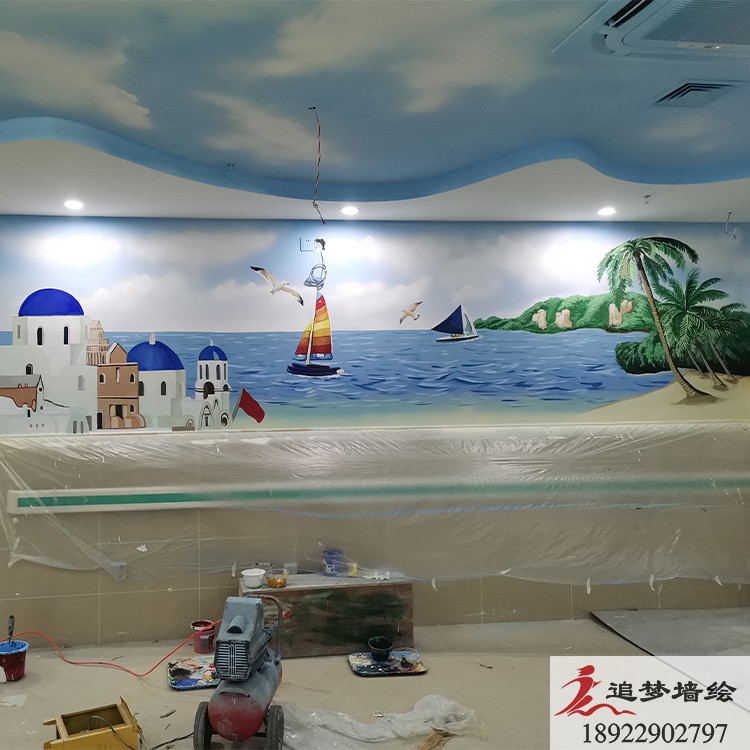 深圳龍崗社區(qū)彩繪