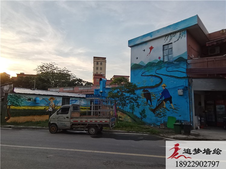 白銀泉溪文化墻