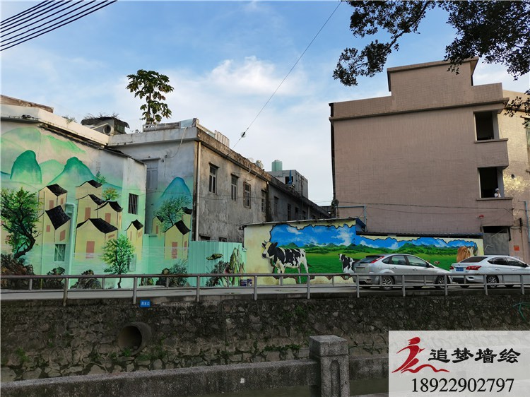 白銀泉溪文化墻