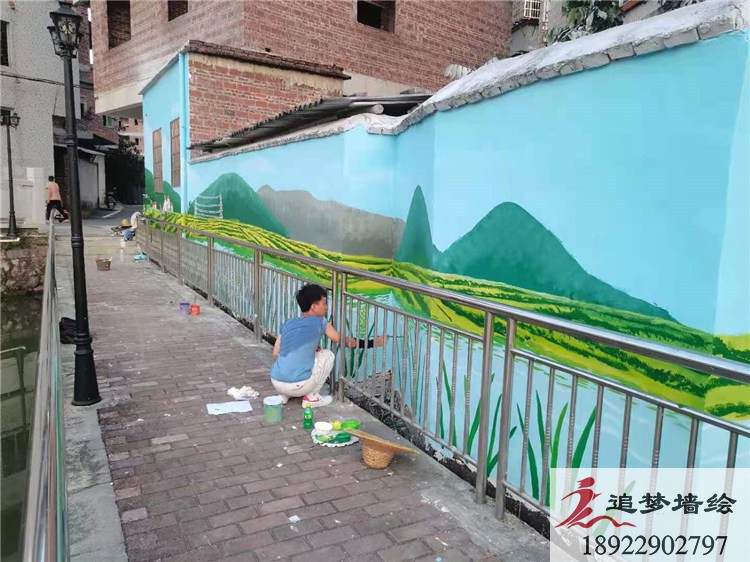 白云沙田文化墻