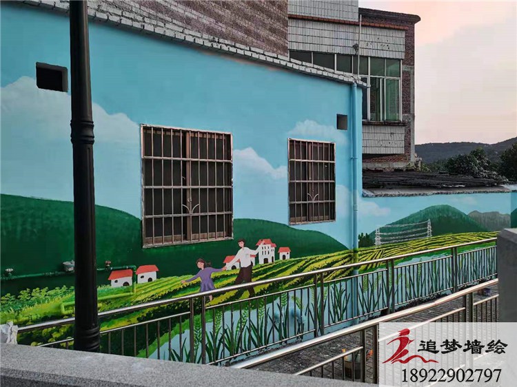 白云沙田文化墻