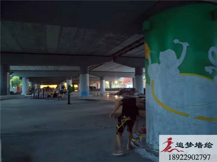 佛山五Y公園墻繪