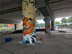 佛山五Y公園墻繪